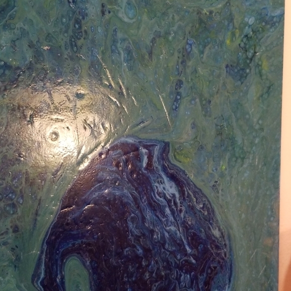 11"x14" Handmade paint pour - Picture 5 of 8